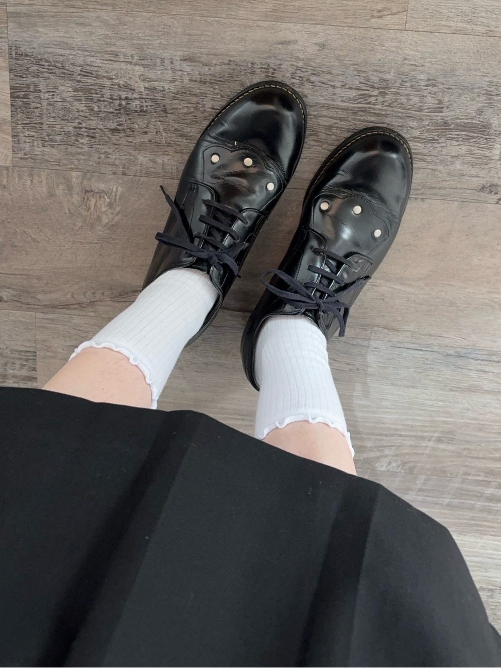 Comme des Garçons Leather Women's Oxfords